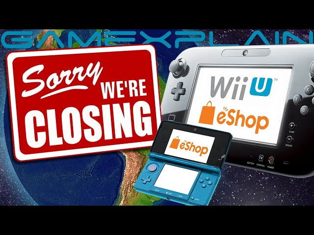 Nintendo Wii U and 3DS eShops Closing in July 2020 in Some Countries