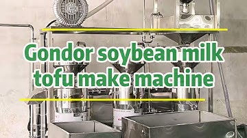 How Does the Gondor Automatic Soya Tofu Making Machine Improve Efficiency & Quality?