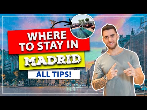 Video: Tempat tinggal di Madrid: Kawasan & Hotel Terbaik