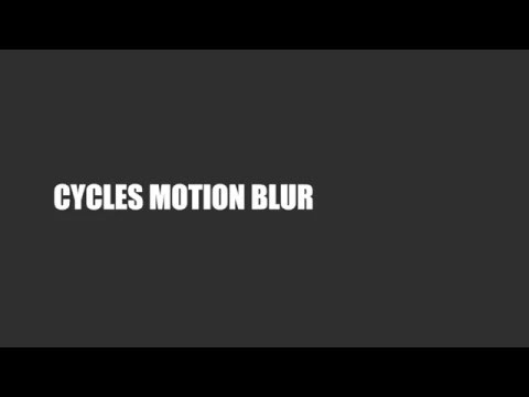 New Blender 2.77 Testbuild: Motion Blur