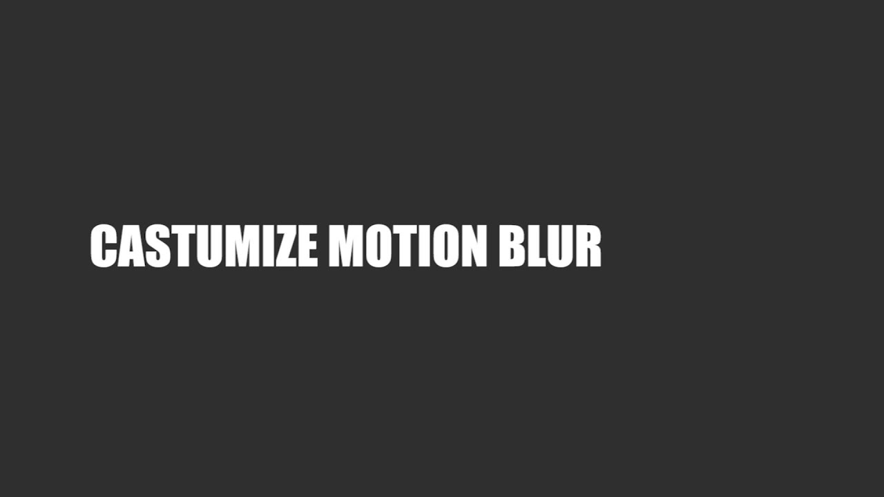 New Blender 2.77 Testbuild: Motion Blur