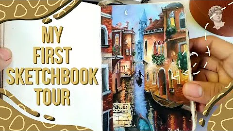 My First Ever Sketchbook Tour