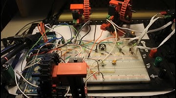 Arduino Mega2560 ep. 99 : fischertechnik, motor, wiring, SPI, AVR C, strings, ASCII probe, more