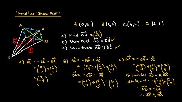 Geometry - Vector Analysis (Using Position Vectors)
