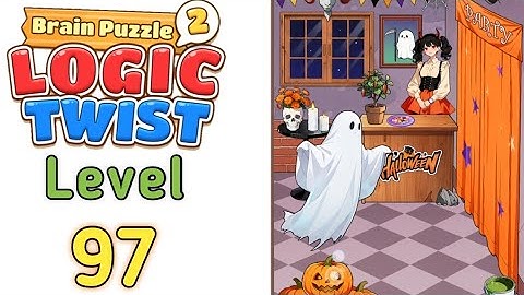 hersenpuzzel 2 logische wending niveau 97 Halloweenfeest