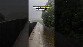 😡 It’s always sunny when that lad’s here! 😡 #aqueduct #weather #storm #flood #summer Weather