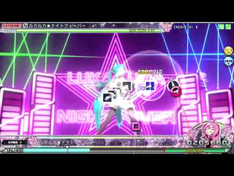 Project Diva ARCADE  ルカルカ★ナイトフィーバー EXTREME Perfect