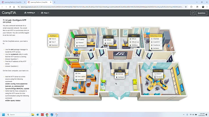 7.1.4 Lab: Configure NTP on Linux
