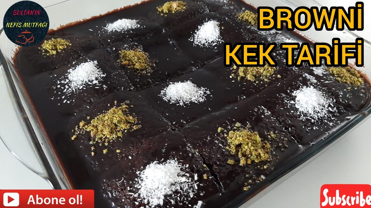 BROWNİ KEK TARİFİ / En kolay en pratik haliyle Browni ıslak kek tarifi