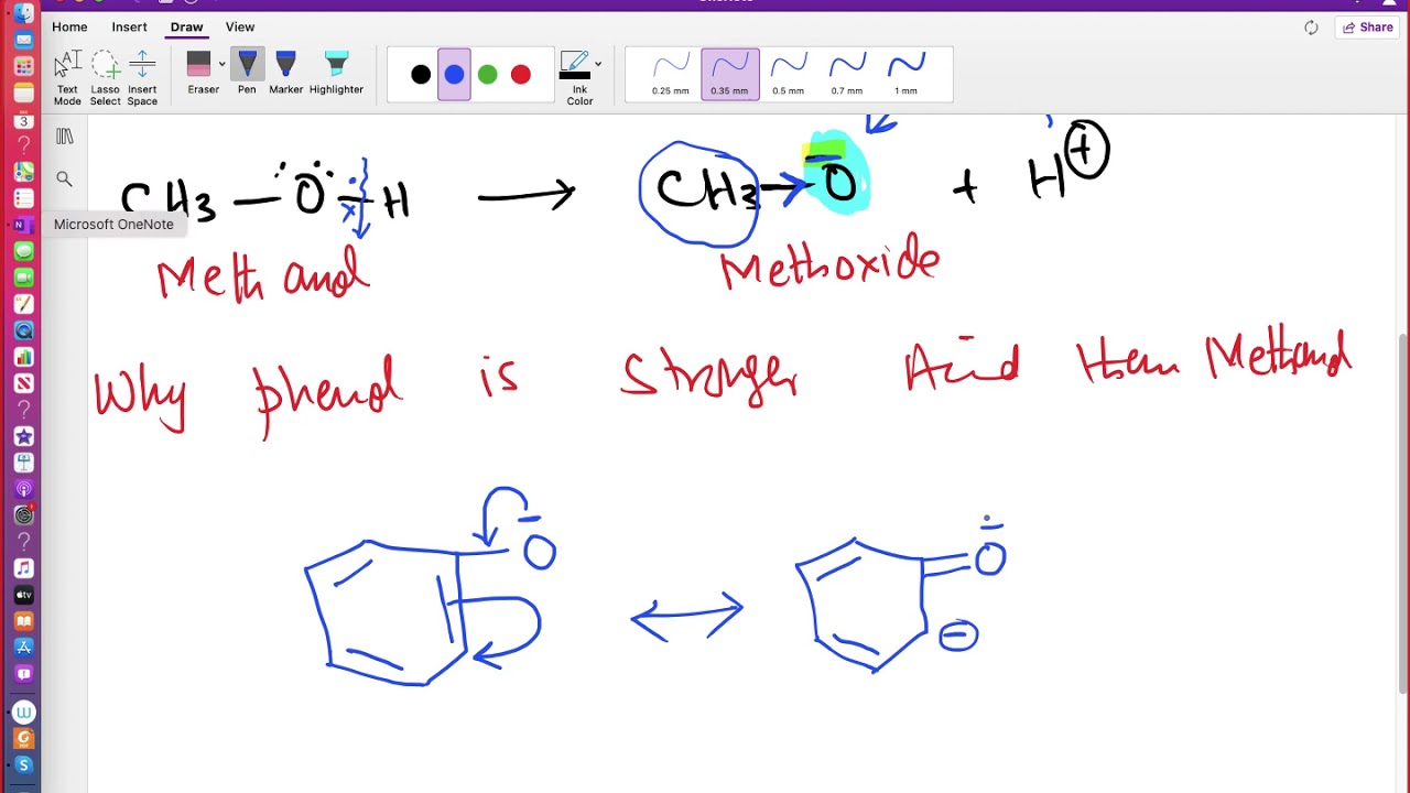 Why Phenol is more Acidic than Alcohol? A2 Chemistry (9701) YouTube