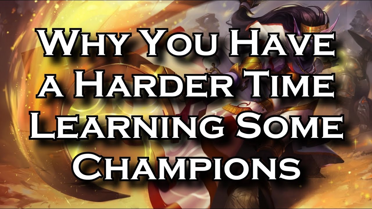 top movies on netflix Why You Have a Harder Time Learning Some Champions | League of Legends