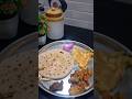 Dinner!✨ | #shorts #youtubeshorts #food #dinner #chappathi #sabzi #northindian | PeachyVibez