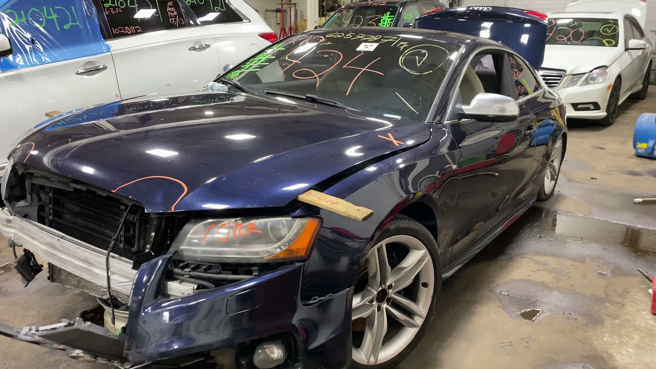 Parting out a 2010 Audi S5 parts car - 210424 - Tom's Foreign Auto Parts