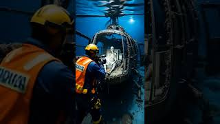 Underwater Old Helicopter
