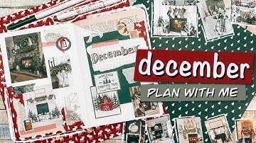 dec 2022 PLAN WITH ME 📓  | holiday bucket list, gift & baking tracker🎄| bullet journal setup