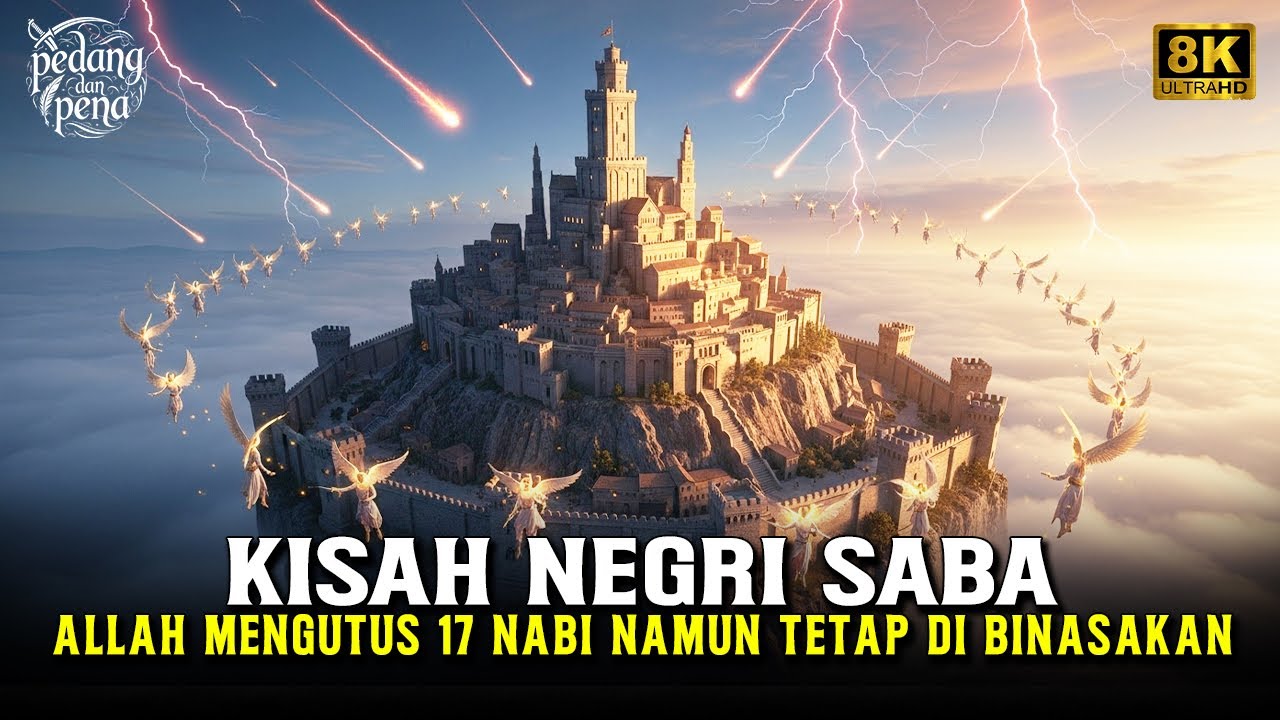 KISAH NEGRI SABA !!  ALLAH UTUS 17 NABI KEMUDIAN ALLAH HANCURKAN NEGRI TERSEBUT