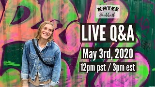 Live Q&A with Katee Sackhoff || May 3rd, 2020 @ 12pm PST