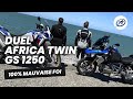 Comparo BMW 1250 GS vs Honda Africa Twin CRF1100L Adventure Sports