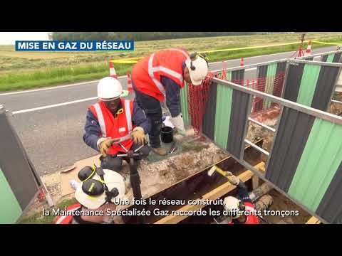 Raccordement et mise en service du site d’injection de biométhane Mahé Biogaz à Boutigny