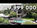 Step inside a r29999000 northcliff hills mansion with an exclusive indoor soccer field  home tour