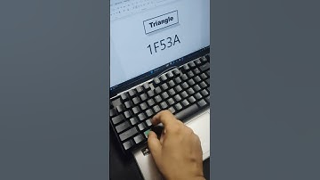 Triangle shortcut key in ms word |#windows #computer #tricks #word #keyboard