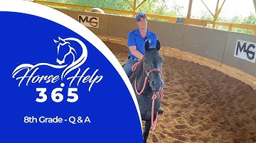 8th Grade - Q & A | Horse Help - Michael Gascon
