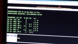 RTTY from LF-sender 147,3 KHz DWD Hamburg Germany
