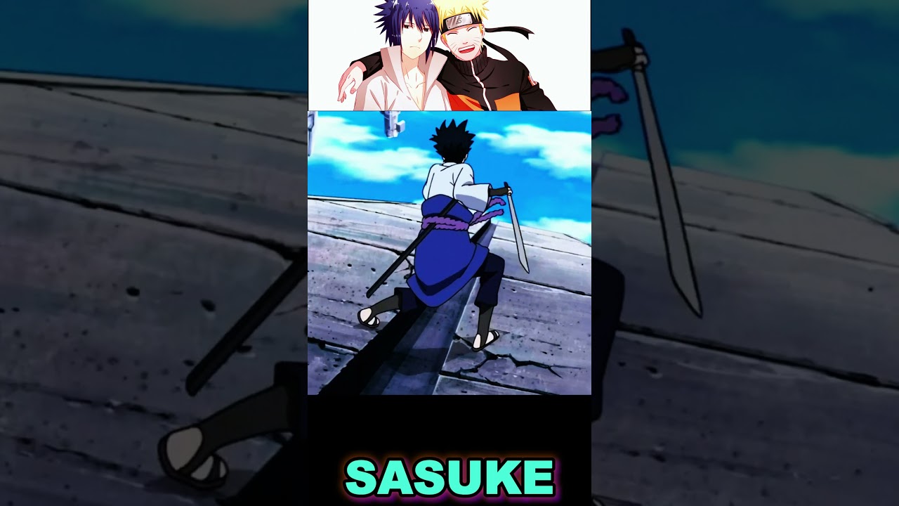 naruto save sasuke to sacrifice himself 😕 | naruto and sasuke 
