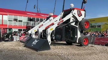Amazing Bobcat Mini Loaders & Excavators Show At Bauma 2022 Expo - 4k