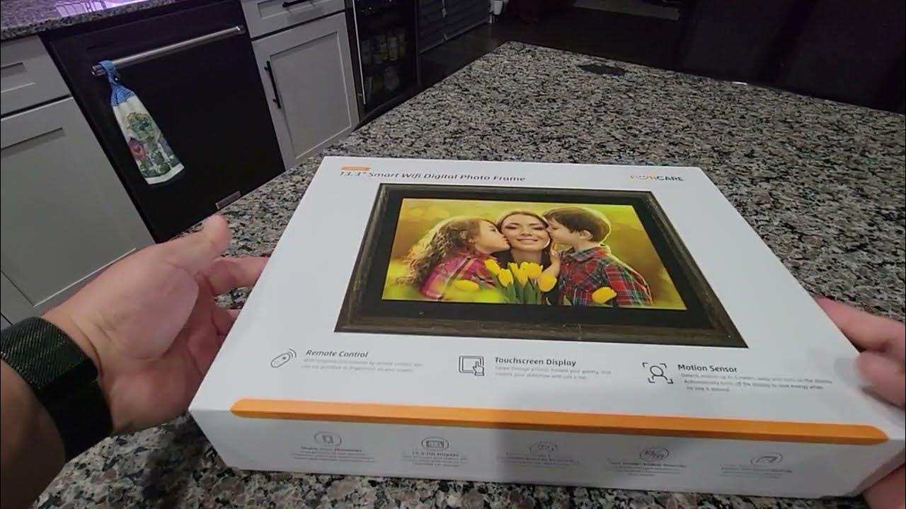 Digital Picture Frame Funcare 13 3''Large WiFi Digital Photo Frame