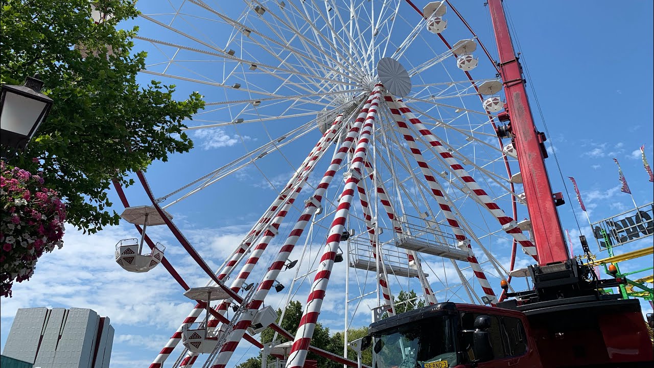 Kermis Hoorn 2022 Transport en opbouw Deel 4