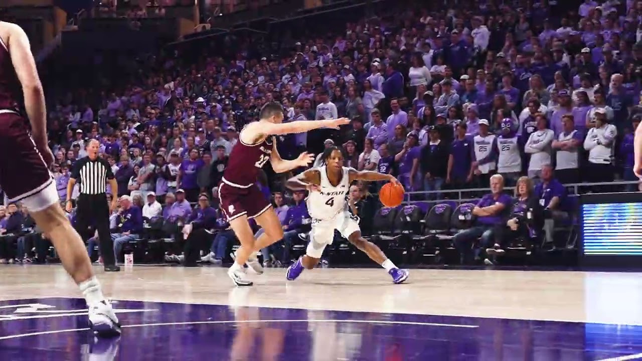 2023-24 Kansas State Men's Basketball | Dai Dai Ames vs Bellarmine Highlights
