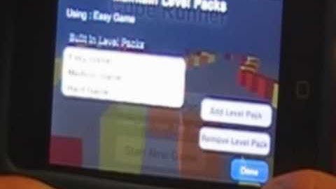 Cube Runner For iPod Touch / iPhone