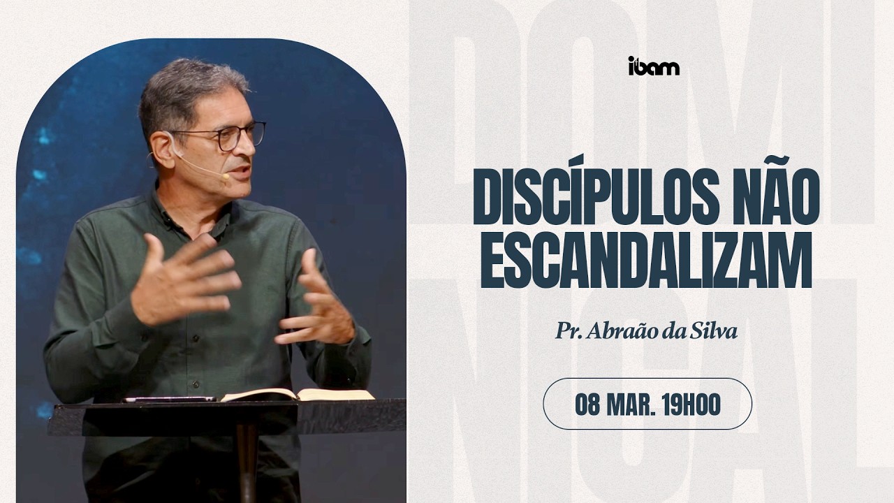 Culto Dominical 19h - IBAM - 08/03/2026 #IbamEmCasa #CultoOnline