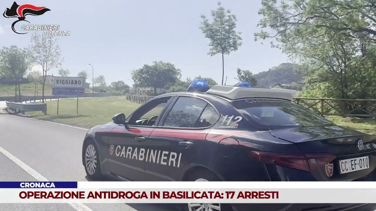 CRONACA. OPERAZIONE ANTIDROGA IN BASILICATA: 17 ARRESTI
