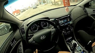 Hyundai Sonata 2.0 MPI НА ТЕСТ-ДРАЙВЕ 2014 ГОДА POV