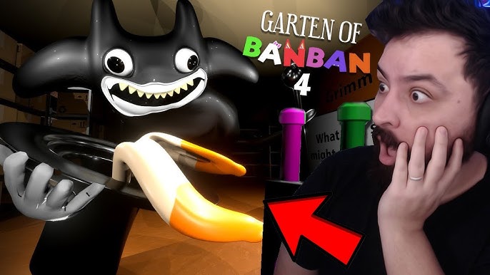 Garten Of Banban 3 - NOVO personagem COACH PICKLES APARECEU FINALMENTE  (Reação) 