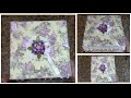 TUTORIAL   HOW TO MAKE A STURDY 10 x 10 GIFT  BOX    DESIGNS BY SHELLIE