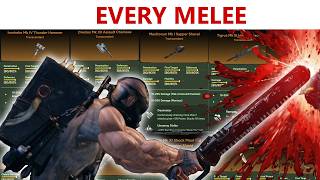How to build EVERY MELEE WEAPON in Darktide