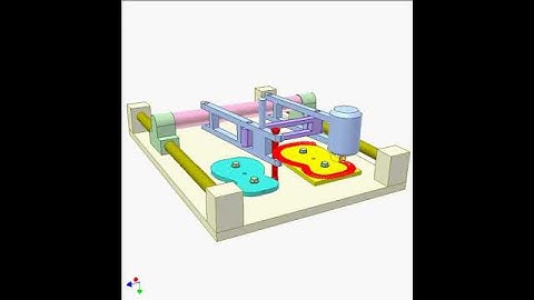 Wood 2D copy milling machine 1480p Mechanisms l