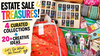 📌I Stopped at an Estate Sale… Then Turned My Finds Into THIS! 🔥| 20+ Creative Ideas
