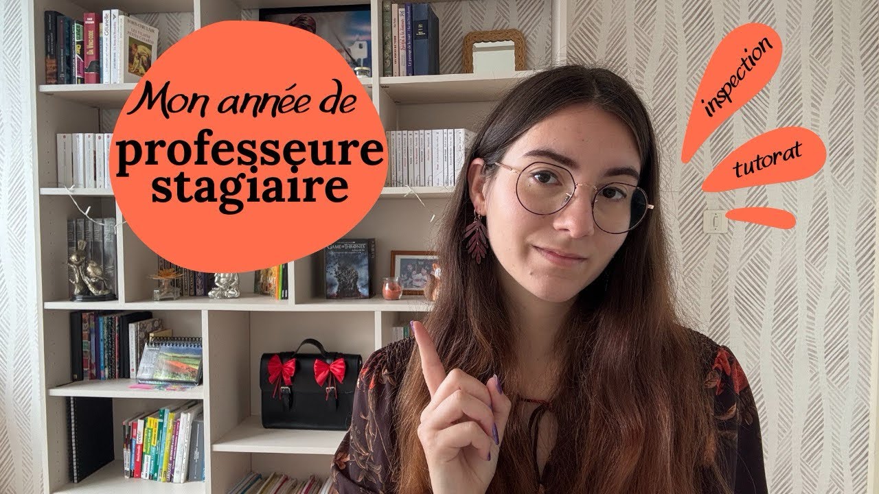 Mon année de PROFESSEURE-STAGIAIRE