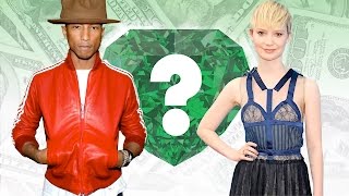 WHO’S RICHER? - Pharrell Williams or Mia Wasikowska? - Net Worth Revealed!