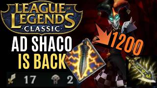 Old AD Shaco Still CRUSHES Games - League Classic