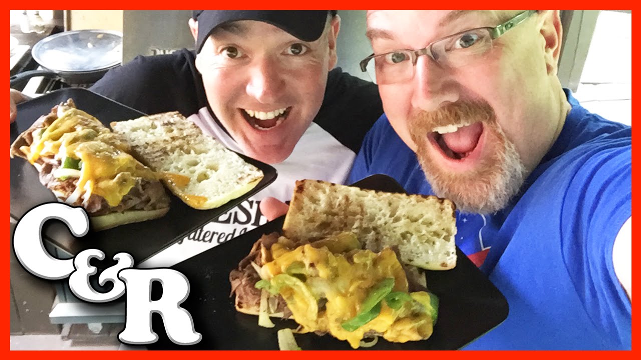 Philly Cheese Steak on the BBQ Recipe - YouTube