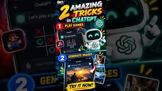 2 Amazing Tricks In ChatGPT 🤯 #bksuniverse #ChatGPT