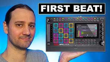 Making A Beat On MPC LIVE 3 - First Beat!