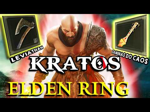 A BUILD do KRATOS NO ELDEN RING foi ...