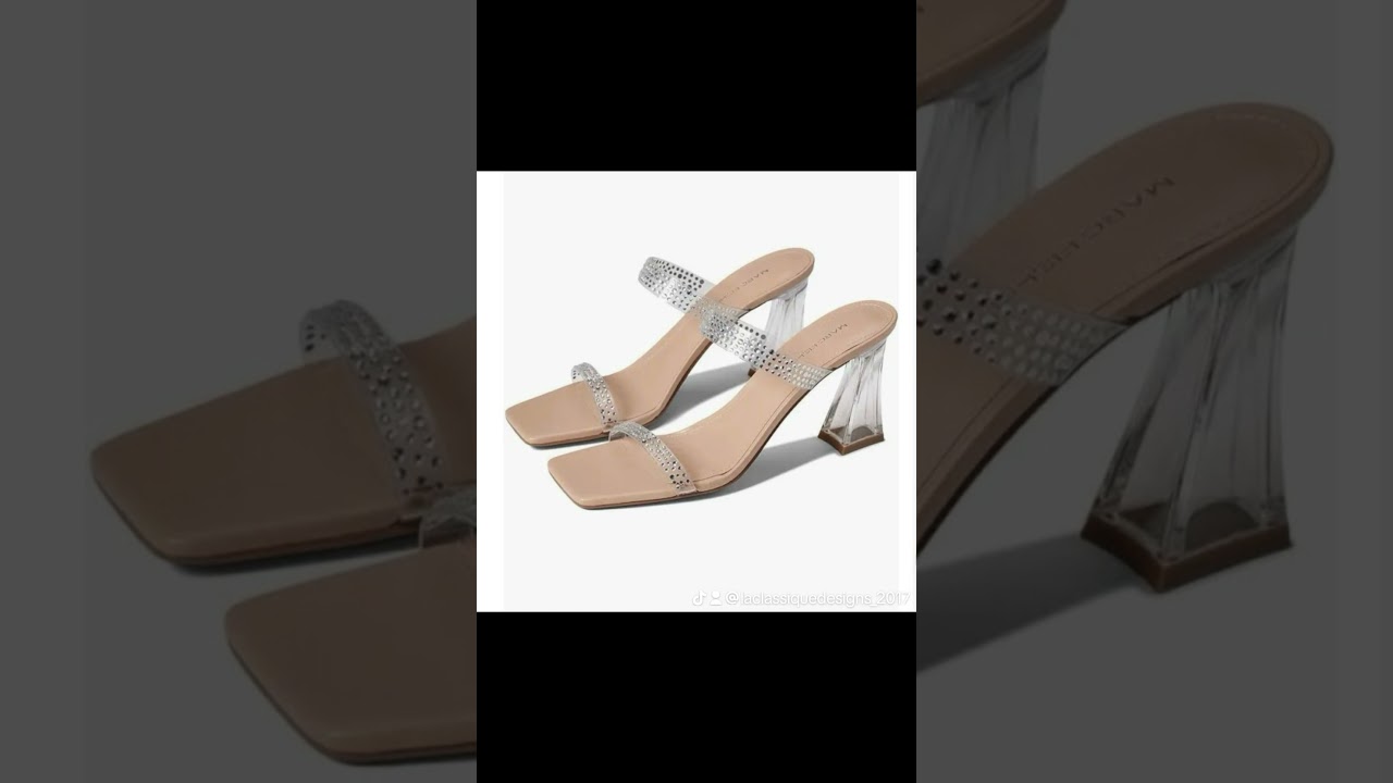 Marc Fisher Lucite and NudeBlock Heels!   