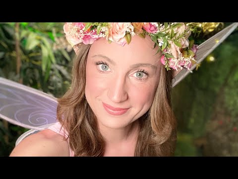 🍄 ASMR ❤️ REIKI Sleep Fairy roleplay energy healing personal attention layered sounds triggers